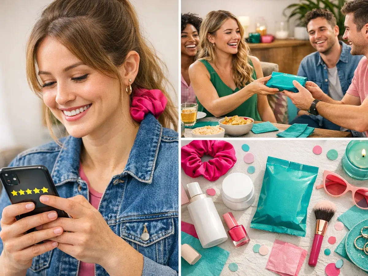 Reviews, social sharing and word-of-mouth moments across channels